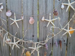 raffia garland